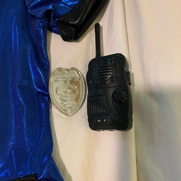 Girls Police Halloween Costume - Picture 4 of 4